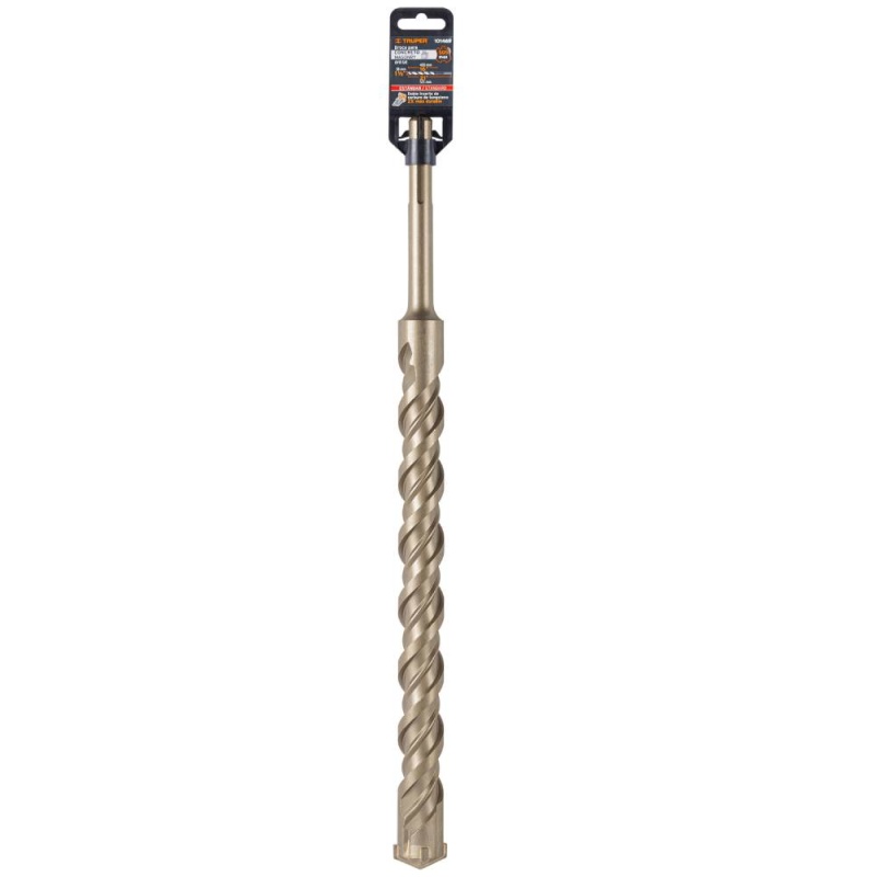Broca SDS-Max 1 1/2" x 16" x 21" para Concreto Truper 101469