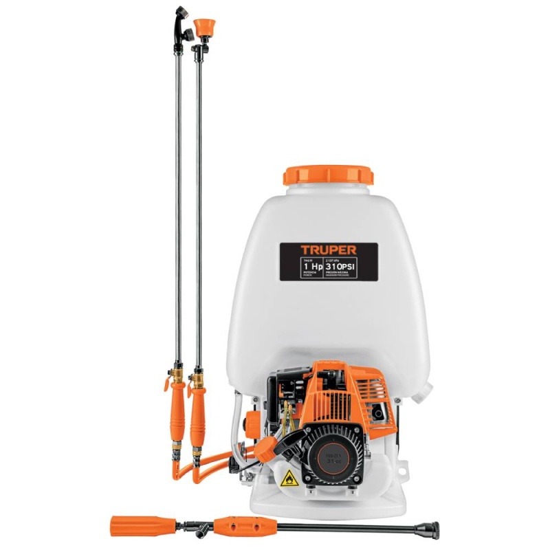 Fumigadora de Mochila 25 L a Combustion 4 T 31cc Truper 101569
