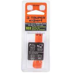 Sierra Copa Bimetálica 9/16" para Metal y Madera Truper 18084