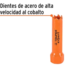 Sierra Copa Bimetálica 9/16" para Metal y Madera Truper 18084