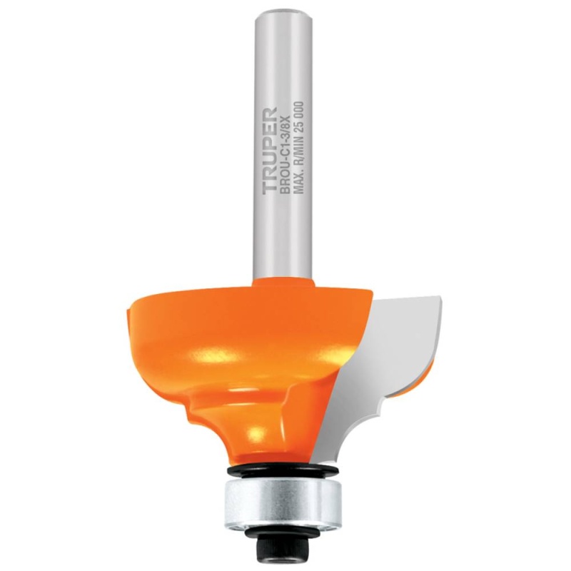 Fresa Clásica 1-3/8" x 1/4" con Rodaje Truper 11482