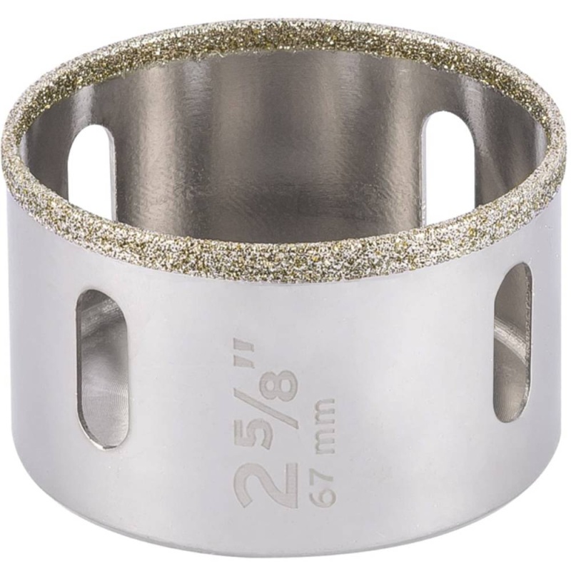Sierra Copa con Diamante 2-5/8" Borde Continuo Truper 17135