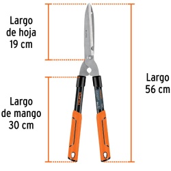 Tijera para Poda Ligera 57 cm con Mangos Tubulares Truper 18397