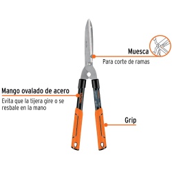 Tijera para Poda Ligera 57 cm con Mangos Tubulares Truper 18397