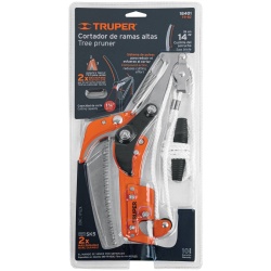 Tijera de Podar 14" sin Mango con Hoja de Acero SK5 Truper 18401