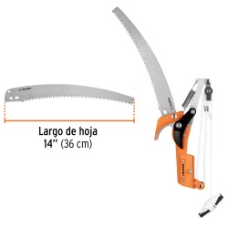 Tijera de Podar 14" sin Mango con Hoja de Acero SK5 Truper 18401