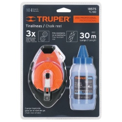 Tiralíneas 30 m (100 ft) con Gis Azul Truper 18575