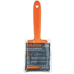 Brocha Profesional de 2-1/2" (6,35 cm) con Mango de Plastico Truper 14484