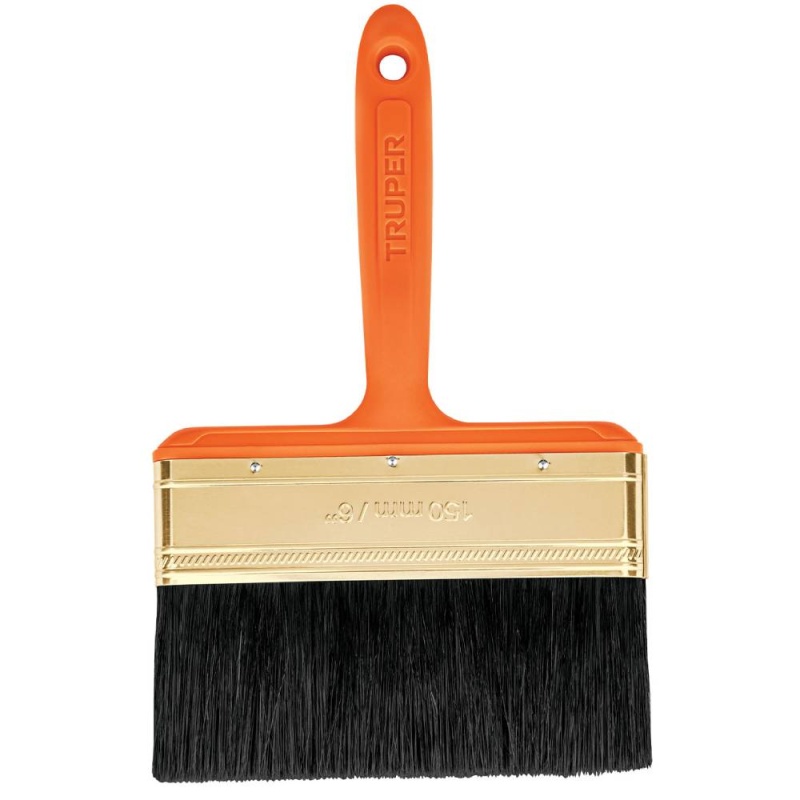 Brocha Profesional de 6" (15,24 cm) con Mango de Plastico Truper 14488