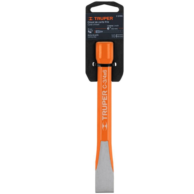 Cincel Corte Frío 3/4" x 6" Truper 12139