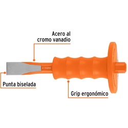 Cincel Corte Frío Con Grip 7/8" x 8" Truper 12277