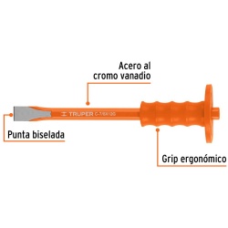 Cincel Corte Frío Con Grip 7/8" x 12" Truper 12175