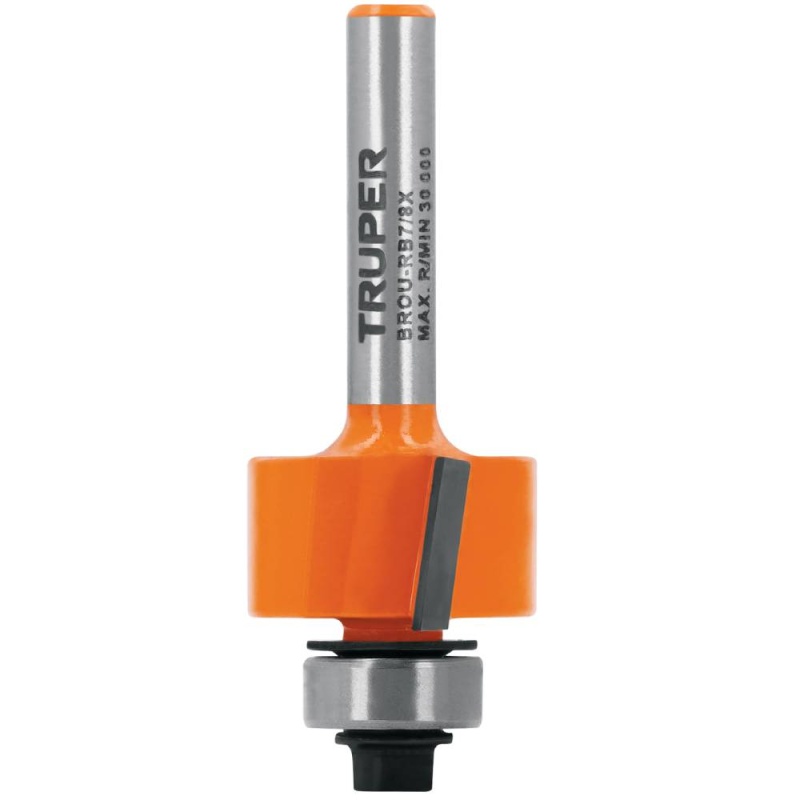 Fresa de Carburo para Rebaje 7/8" x 1/4" con Rodaje Truper 102724