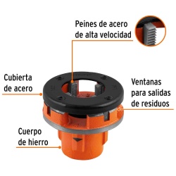 Dado 1-1/4" x 11-1/2" NPT para Tarrajas TA-850 y TA-851 Truper 13080